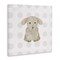 Stupell Industries Nursery Lamb on Dots Canvas Wall Art Design by Cindy Jacobs